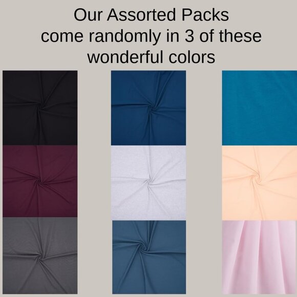 Women’s Cotton Bikini Panties 95% Cotton 5% Spandex 3-Pack Moisture-Wicking - Picture 5 of 7